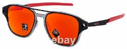 Oakley Coldfuse Sunglasses OO6042-1052 Matte Black Prizm Ruby Lens