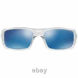 Oakley Crankshaft OO9239 04 Polished Clear/Ice Iridium Men Sunglasses
