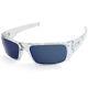 Oakley Crankshaft Oo9239-04 Polished Clear/ice Iridium Men's Sport Sunglasses