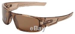 Oakley Crankshaft Sunglasses OO9239-07 Brown Smoke Tungsten Iridium Polarized