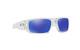 Oakley Crankshaft Sunglasses Oo9239 09 Matte Clear Violet Iridium Polarized