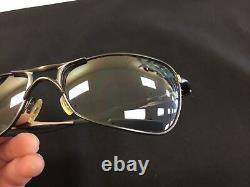 Oakley Crosshair 1.0 Pewter Sunglasses 05-814 Excellent Condition
