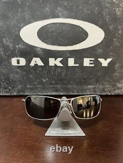 Oakley Crosshair 2.0 Lead/Black Iridium Polarized Lenses Sunglasses OO4044-03