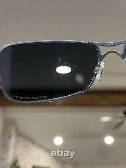 Oakley Crosshair 2.0 Lead/Black Iridium Polarized Lenses Sunglasses OO4044-03