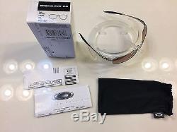 Oakley Crosshair 2.0 OO4044-05 Silver Chrome Frame VR28 Black Iridium BNIB