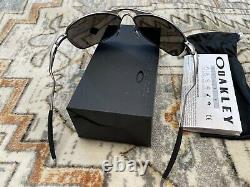 Oakley Crosshair OO4060-22 Lead / Prizm Black Polarized Sunglasses