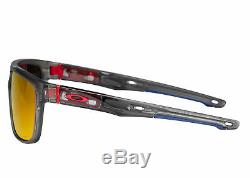 Oakley Crossrange Patch sunglasses Matte Grey Prizm Ruby 9391-0360 Asian red