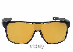 Oakley Crossrange Shield sunglasses Black 24K Iridium 9390-0431 gold Asian
