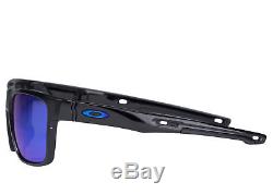 Oakley Crossrange Sunglasses Black Prizm Sapphire 9371-1057 Asian Fit OO9371