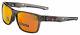 Oakley Crossrange Sunglasses Oo9361-1257 Grey Smoke Prizm Ruby