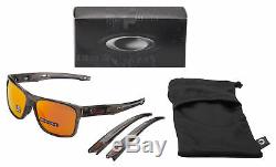 Oakley Crossrange Sunglasses OO9361-1257 Grey Smoke Prizm Ruby