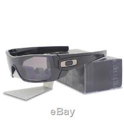 Oakley Custom BATWOLF OCP Black with Warm Grey Gunmetal Icons Mens Sunglasses