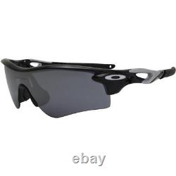 Oakley Custom Radarlock Path Polished Black Iridium Lens Mens Sports Sunglasses