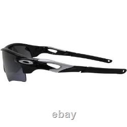 Oakley Custom Radarlock Path Polished Black Iridium Lens Mens Sports Sunglasses