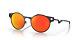 Oakley Deadbolt Polarized Sunglasses Oo6046-0750 Satin Black With Prizm Ruby Lens
