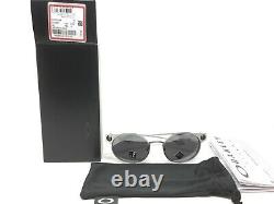 Oakley Deadbolt Men's Satin Chrome Prizm Black Sunglasses OO6046-0150