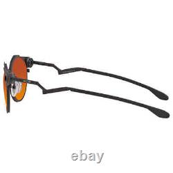 Oakley Deadbolt Prizm Ruby Polarized Round Titanium Men's Sunglasses OO6046