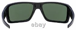 Oakley Double Edge Sunglasses OO9380-0166 Matte Black Dark Grey Lens