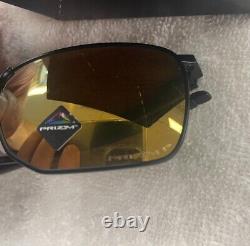 Oakley EJECTOR OO4142-14 Satin Black / Prizm 24K Polarized Sunglasses