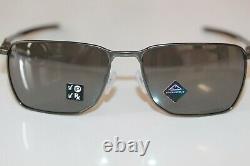 Oakley EJECTOR POLARIZED Sunglasses OO4142-0358 Carbon Frame With PRIZM Black NEW