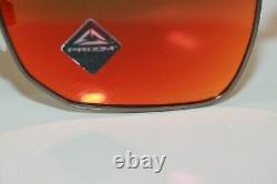 Oakley EJECTOR Sunglasses OO4142-0258 Matte Gunmetal Frame With PRIZM Ruby NEW