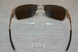 Oakley EJECTOR Sunglasses OO4142-0458 Satin Chrome Frame With PRIZM Sapphire NEW