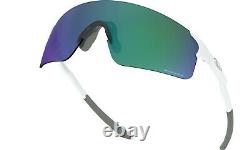 Oakley EVZERO BLADES Sunglasses OO9454-0438 Matte White With PRIZM Jade Iridium
