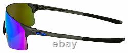 Oakley EVZero Blades Sunglasses OO9454-0338 Steel Prizm Sapphire Lens