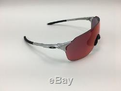 Oakley EVZero Stride Men's Sunglasses OO9386-0438 Silver Frame, PRIZM Field Lens