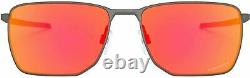 Oakley Ejector Ruby Prizm Matte Gunmetal Sunglasses OO4142-02 58