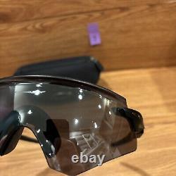 Oakley Encoder OO9471 0336 Shield Sunglasses, Matte Black / Prizm Black #B26