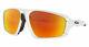 Oakley Field Jacket Oo9402-0264 Matte White Prizm Ruby Sunglasses