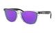 Oakley Frogskins 35th Sunglasses Oo9444-0557 Polished Clear With Prizm Violet Lens