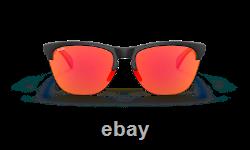 Oakley FROGSKINS LITE Sunglasses OO9374-2763 Matte Black Ink With PRIZM Ruby Lens
