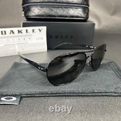 Oakley Feedback 0OO4079 Sunglasses Polished Black Prizm Black Polarized
