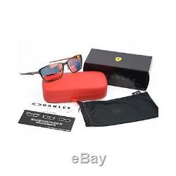 Oakley Ferrari Tincan Carbon Iridium Sunglasses, Carbon, 58 mm, OO6017-07