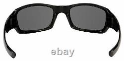 Oakley Fives Squared Sunglasses OO9238-06 Black Black Iridium Polarized Lens