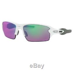 Oakley Flak 2.0 Men Sunglasses Polished White withPrizm Golf Lens OO9271 10