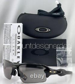 Oakley Flak 2.0 Sunglasses OO9271-48 Polished Black Gold Prizm Gray Lenses 61mm