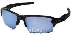 Oakley Flak 2.0 XL Matte Black Prizm Deep Water Polarized Sunglasses OO9188-58