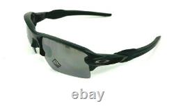 Oakley Flak 2.0 XL Matte Black Prizm Iridium Wrap Sunglasses NEW