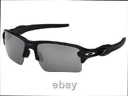 Oakley Flak 2.0 XL Sunglasses OO9188-01 Matte Black/Black Iridium