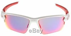 Oakley Flak 2.0 XL Sunglasses OO9188-21 Polished White Positive Red Iridium