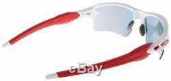 Oakley Flak 2.0 XL Sunglasses OO9188-21 Polished White Positive Red Iridium