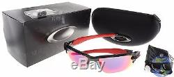 Oakley Flak 2.0 XL Sunglasses OO9188-24 Polished Black Positive Red Iridium