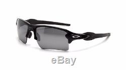 Oakley Flak 2.0 Xl Sunglasses OO9188-08 Polished Black / Black Iridium Polarized