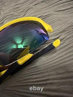 Oakley Flak Jacket Men's Sunglasses Michigan wolverines NEW Authentic