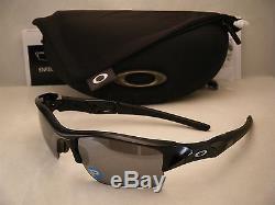 Oakley Flak Jacket XLJ Jet Black w Black Iridium Polar Lens NEW Sunglasses (0)