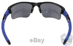 Oakley Flak Jacket XLJ Sunglasses 03-947 Polished Black Black Iridium Lens