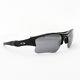 Oakley Flak Jacket Xlj Sunglasses Oo9009 03-915 Jet Black / Black Iridium Lens